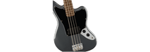 Fender Squier Affinity Series™ Jaguar® Bass H, Laurel Fingerboard, Black Pickguard, Charcoal Frost Metallic - Guitar Warehouse