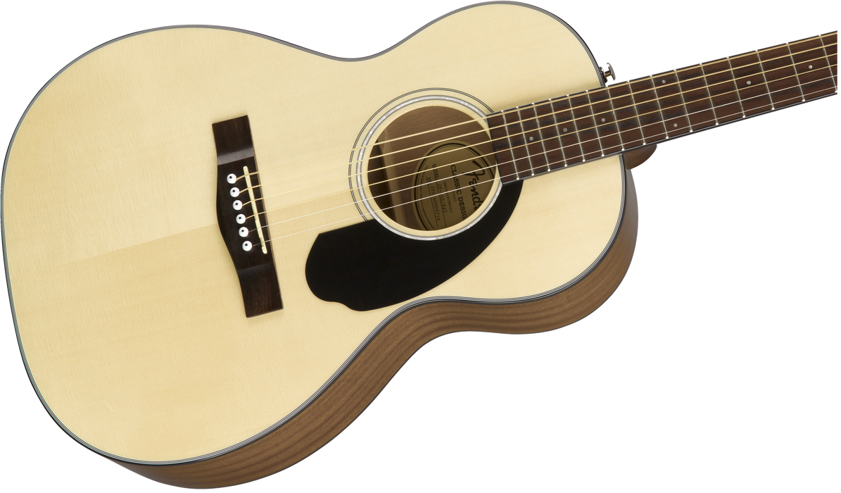 Fender CP-60S Parlor Acoustic Guitar, Walnut Fingerboard, Natural - Guitar Warehouse