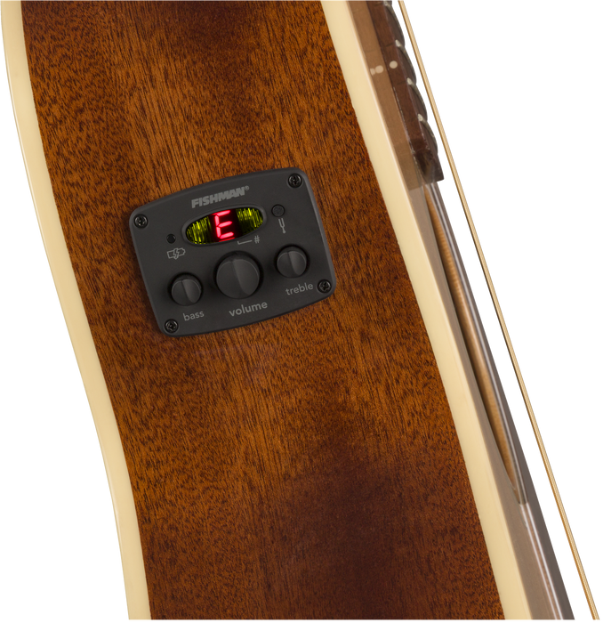 Fender Electro Acoustic Newporter Player, Walnut Fingerboard, Natural - Guitar Warehouse