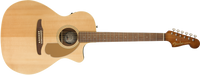 Fender Electro Acoustic Newporter Player, Walnut Fingerboard, Natural - Guitar Warehouse