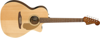 Fender Electro Acoustic Newporter Player, Walnut Fingerboard, Natural - Guitar Warehouse