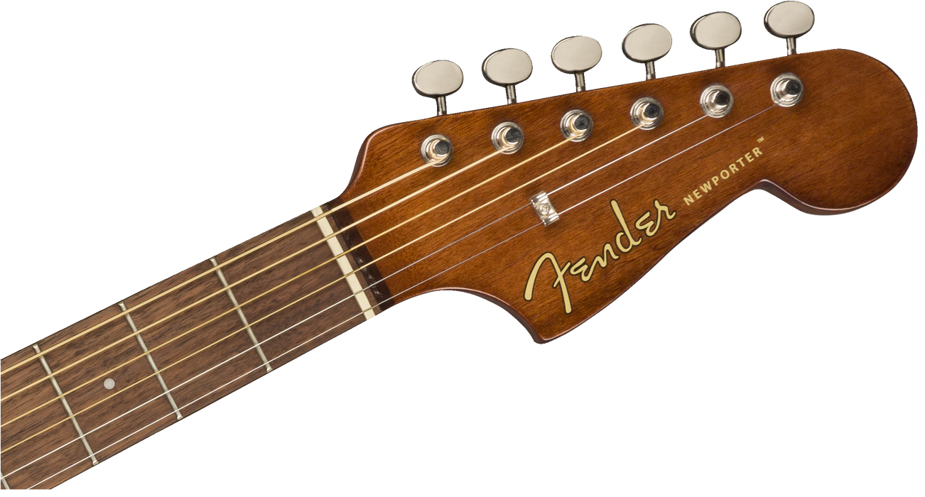 Fender Electro Acoustic Newporter Player, Walnut Fingerboard, Natural - Guitar Warehouse