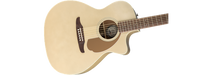 Fender Newporter Player, Acoustic Guitar Walnut Fingerboard, Champagne - Guitar Warehouse