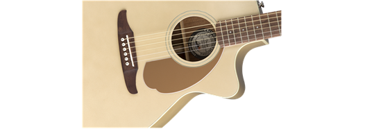 Fender Newporter Player, Acoustic Guitar Walnut Fingerboard, Champagne - Guitar Warehouse