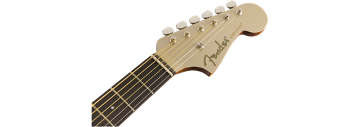 Fender Newporter Player, Acoustic Guitar Walnut Fingerboard, Champagne - Guitar Warehouse