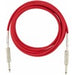 Fender Original Series Instrument Cable, 10', Fiesta Red - Guitar Warehouse