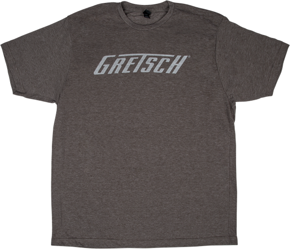 Gretsch® Logo T-Shirt, Heather Gray - Guitar Warehouse