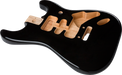 Fender Deluxe Series Stratocaster® HSH Alder Body 2 Point Bridge Mount, Black - Guitar Warehouse