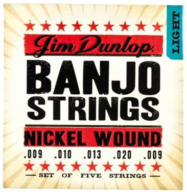 Dunlop DJN0920 Banjo Strings Nickel Light - Guitar Warehouse