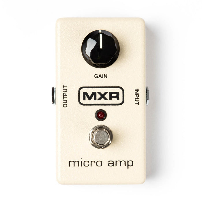 MXR® MICRO AMP Boost Guitar Effect Pedal M133 - Guitar Warehouse