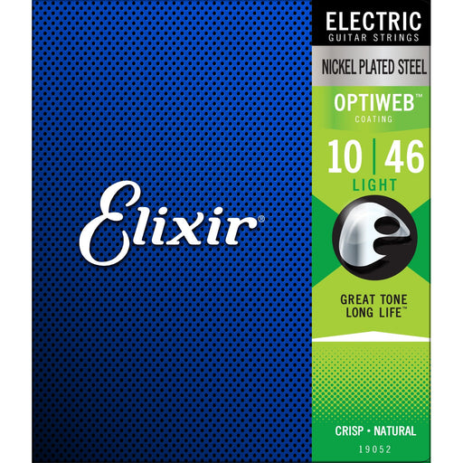 Elixir - Electric Optiweb Light Strings 10 - 46 - Guitar Warehouse