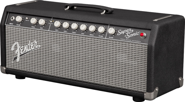 Fender Super-Sonic™ 22 Head, Black/Silver, 230V EU - Pre-owned - Guitar Warehouse