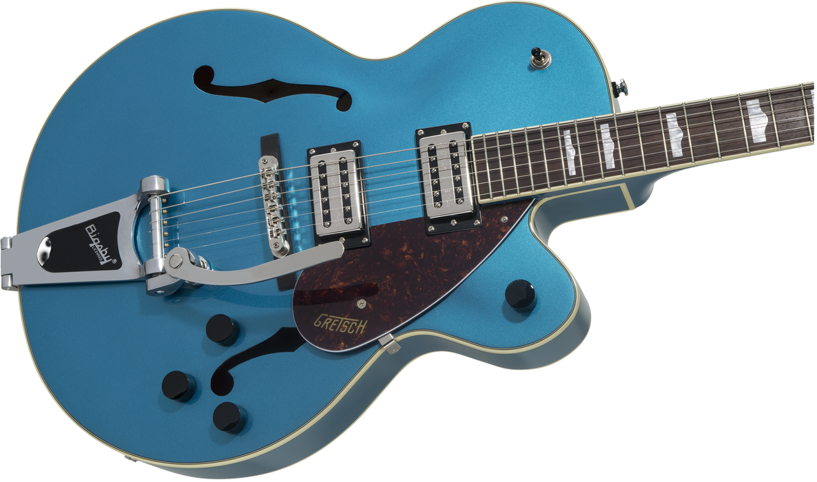 Gretsch G2420T Streamliner™ Hollow Body with Bigsby®, Laurel Fingerboard, Broad'Tron™ BT-2S Pickups, Riviera Blue *SETUP PRICE - Guitar Warehouse