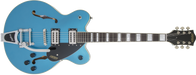 Gretsch G2622T Streamliner™ Center Block Double-Cut with Bigsby®, Laurel Fingerboard, Broad'Tron™ BT-2S Pickups, Riviera Blue - Guitar Warehouse