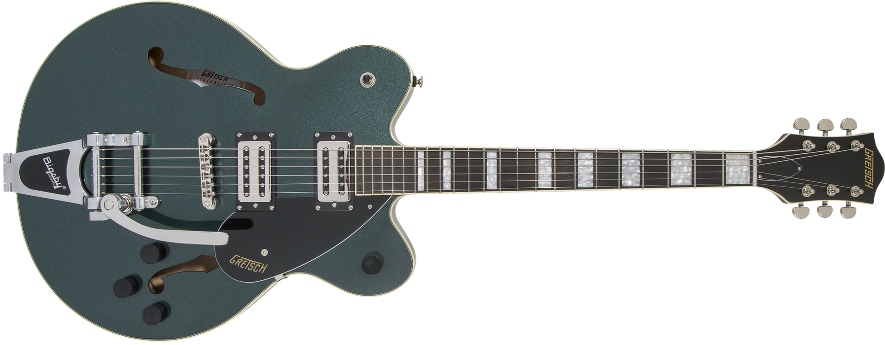 Gretsch G2622T Streamliner™ Center Block With Bigsby®, Gunmetal Metallic - Guitar Warehouse