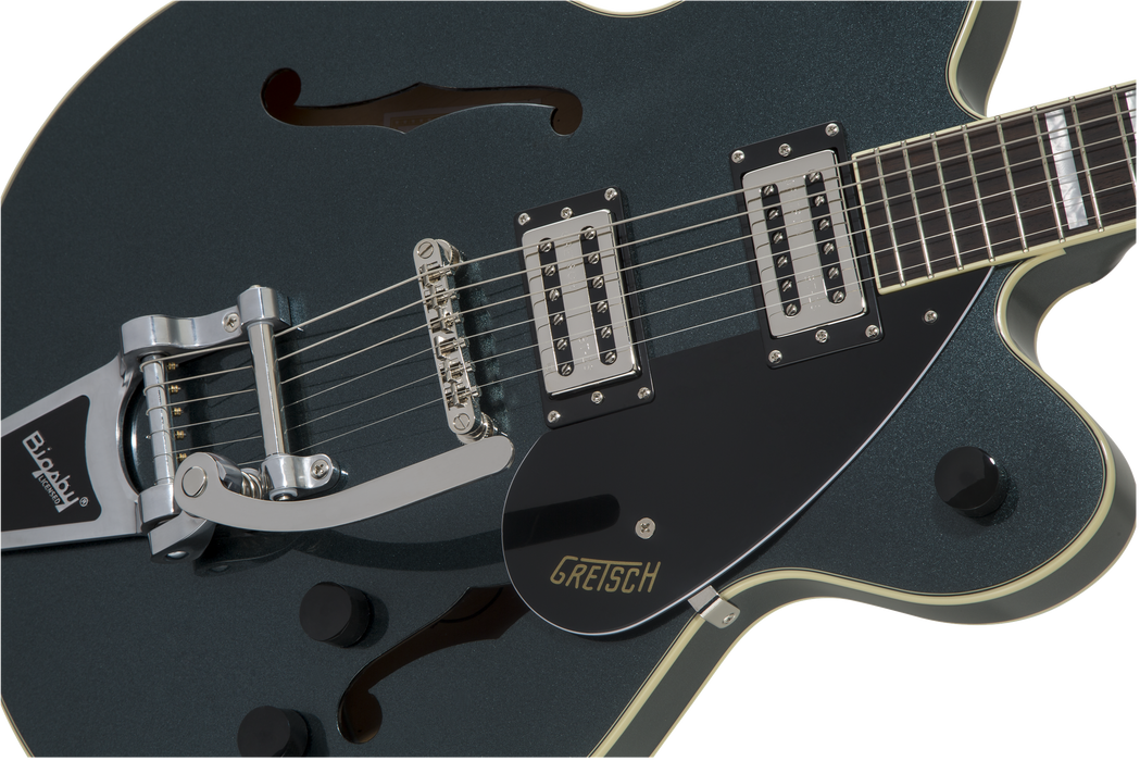 Gretsch G2622T Streamliner™ Center Block With Bigsby®, Gunmetal Metallic - Guitar Warehouse