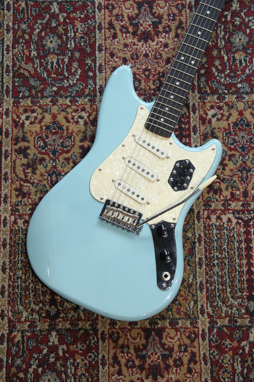 2020 Squier Paranormal Cyclone 3 Single Coil - Daphne Blue - Guitar Warehouse