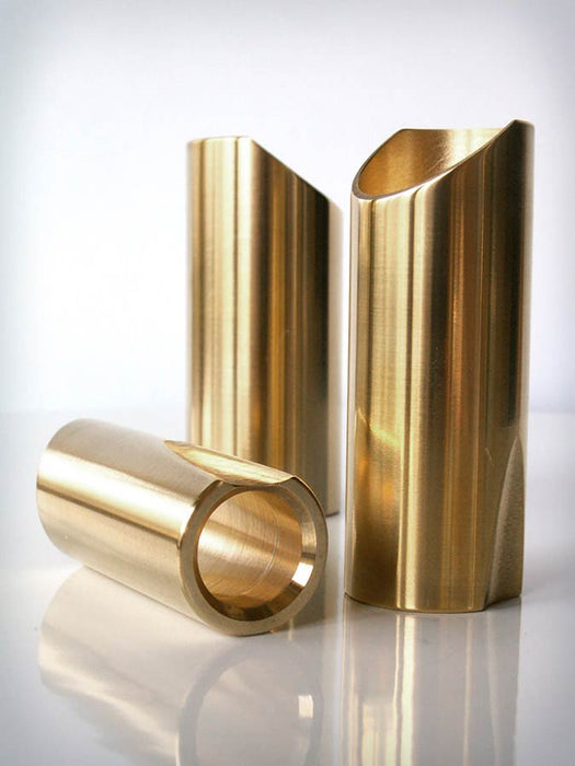 TRS-MB | The Rock Slide Polished Brass Slide - Size M - Guitar Warehouse