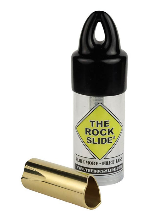 TRS-MB | The Rock Slide Polished Brass Slide - Size M - Guitar Warehouse