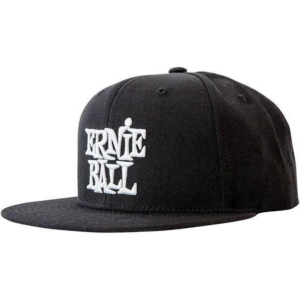 Ernie Ball Black Cap With White Ernie Ball Logo - Guitar Warehouse