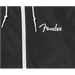 Fender® Spaghetti Logo Windbreaker, Black - Guitar Warehouse