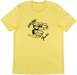 Fender® Cyclone T-Shirt, Yellow - Guitar Warehouse