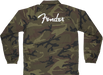 Fender® Logo Camo Coaches Jacket - Guitar Warehouse