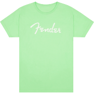 Fender® Spaghetti Logo T-Shirt, Surf Green - Guitar Warehouse