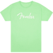 Fender® Spaghetti Logo T-Shirt, Surf Green - Guitar Warehouse