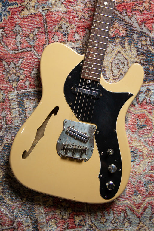 1970's Shaftesbury Thinline Tele in Butterscotch - Japan Made - Guitar Warehouse