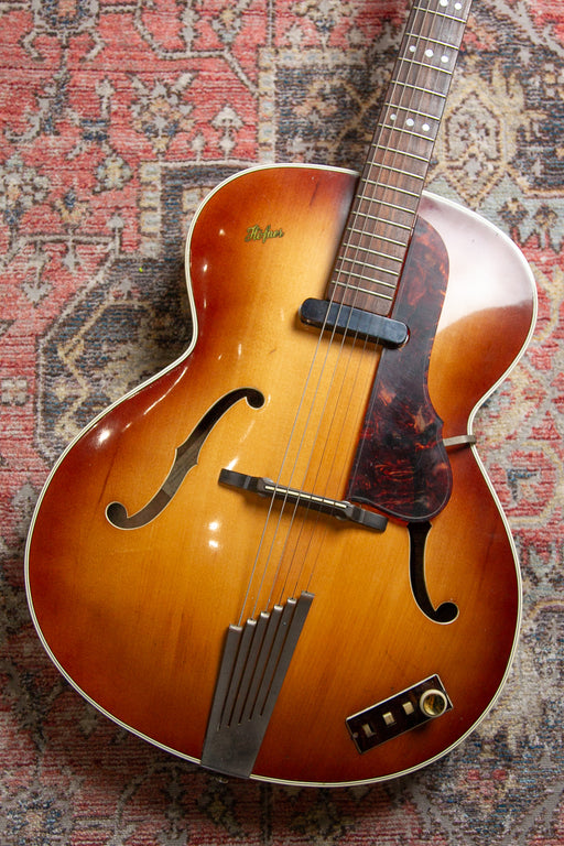 1959 Hofner Senator Thinline Sunburst - Guitar Warehouse