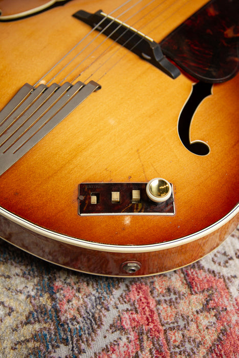 1959 Hofner Senator Thinline Sunburst - Guitar Warehouse