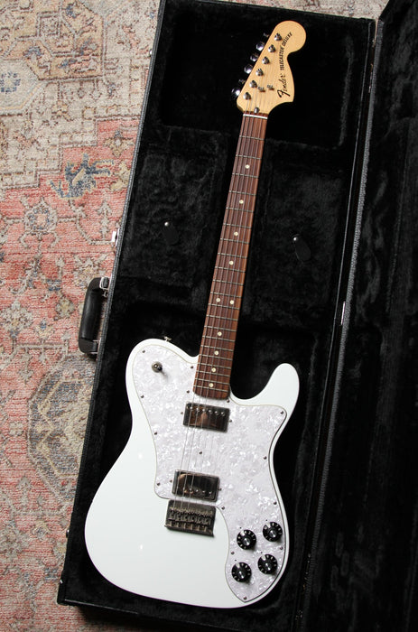 2014 Fender Telecaster Deluxe - Chris Shiflett Signature Model - Arctic White - Pre-Owned - Guitar Warehouse