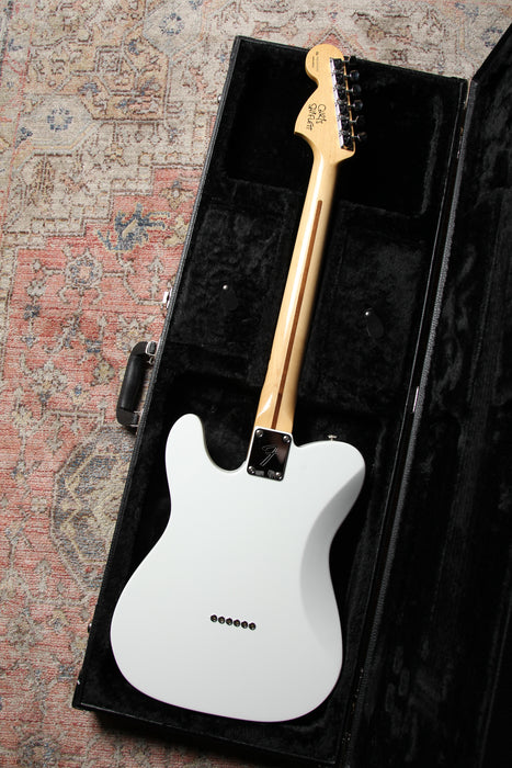 2014 Fender Telecaster Deluxe - Chris Shiflett Signature Model - Arctic White - Pre-Owned - Guitar Warehouse