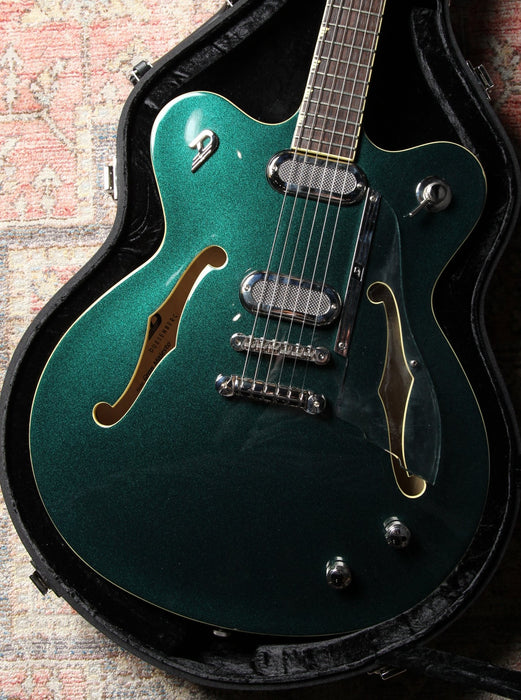 Duesenberg Gran Majesto Double Cut - Catalina Green - Pre-Owned - Guitar Warehouse