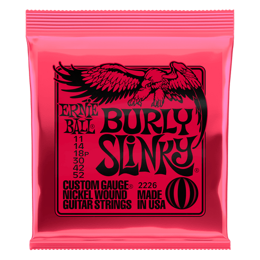 Ernie Ball Burly Slinky Electric Guitar Strings 11-52 - Guitar Warehouse