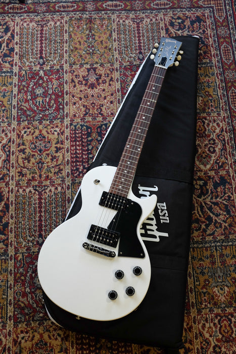 2021 Gibson Les Paul Special with Humbuckers Worn White - Guitar Warehouse