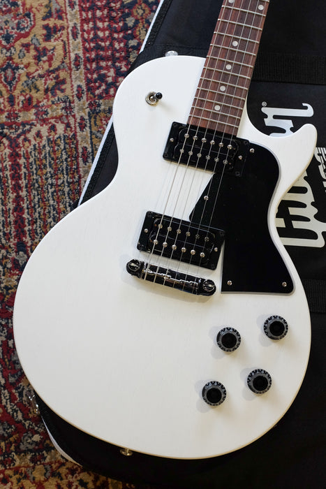 2021 Gibson Les Paul Special with Humbuckers Worn White - Guitar Warehouse