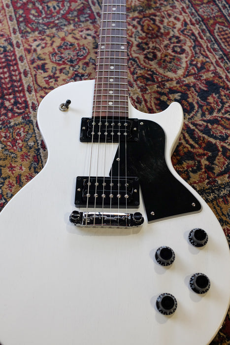 2021 Gibson Les Paul Special with Humbuckers Worn White - Guitar Warehouse