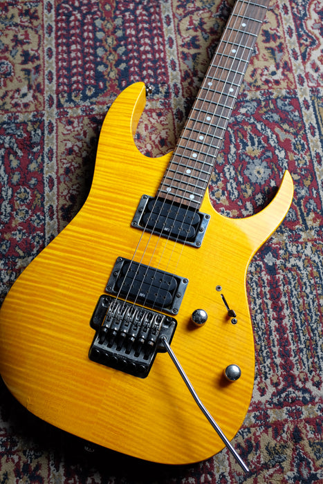 2006 Ibanez RG320 Amber Flame | Guitar Warehouse