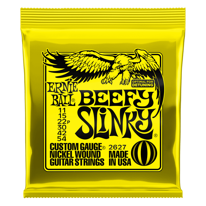 Ernie Ball Beefy Slinky Electric Guitar Strings 11-54 - Guitar Warehouse