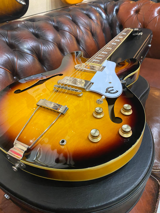 2018 Epiphone Casino in Sunburst with Epiphone Case - Guitar Warehouse