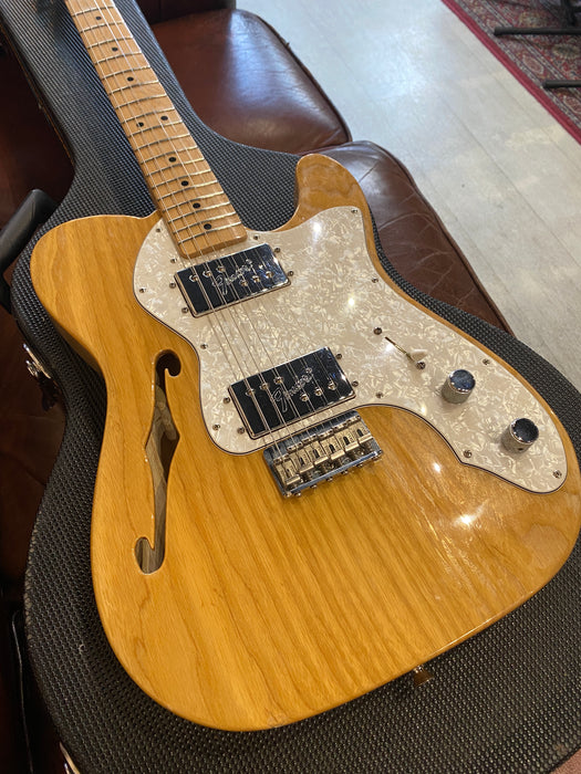 2006 Fender Classic Series '72 Telecaster Thinline in Natural HH - Guitar Warehouse