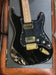 Fender Limited Edition Mahogany Blacktop Stratocaster®, Pau Ferro Fingerboard, Black with Gold Hardware w/Hardcase - Guitar Warehouse