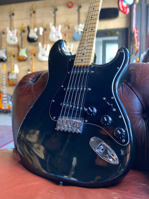 1979 Fender Stratocaster USA Hard Tail Black w/Maple Neck! All Original Parts/Tags | One Owner! - Guitar Warehouse