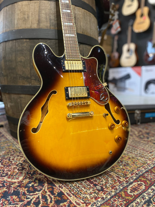 2005 Epiphone Sheraton Sunburst - Guitar Warehouse