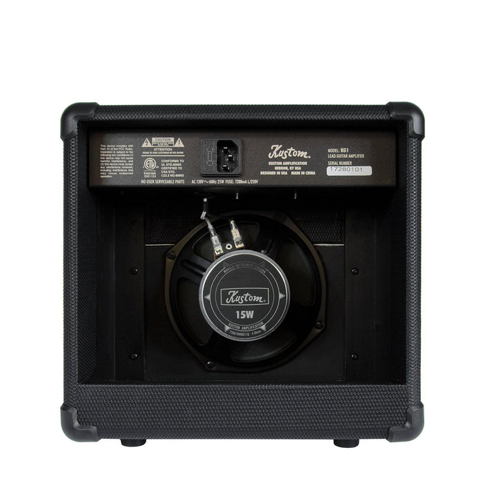 Kustom KG Series 10W Portable Battery/Mains Guitar Amp 1 x 6" Speaker - Guitar Warehouse