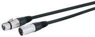 Kinsman Black Microphone Cable  - 20ft 6m - Guitar Warehouse