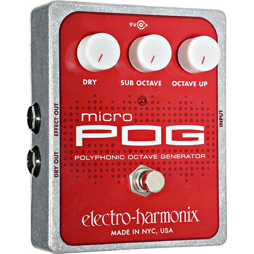 Electro Harmonix Micro POG | Polyphonic Octave Generator - Guitar Warehouse