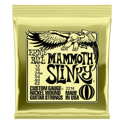 Ernie Ball Mammoth Slinky Electric Guitar Strings 12-62 - Guitar Warehouse